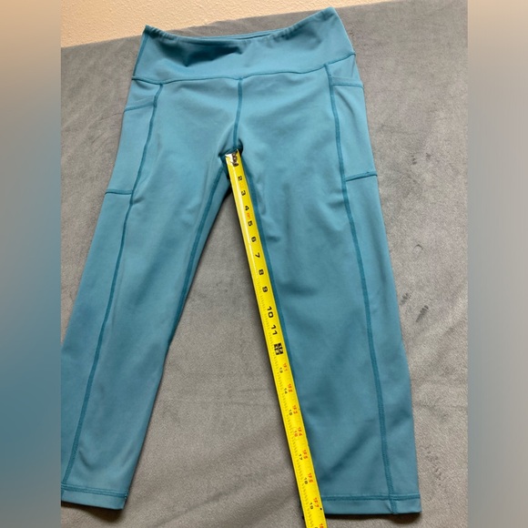 Constantly Varied Gear Blue/Green Capri Leggings M - Picture 2 of 6